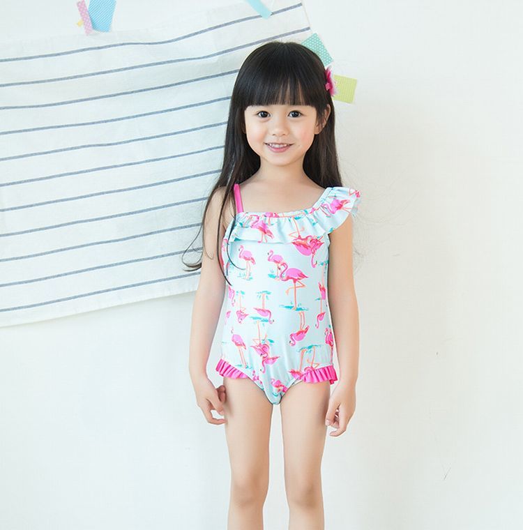 楽天市場 水着 ベビー キッズ 女の子 ワンピース フラミンゴ フリル 楽天市場 水着 ベビー キッズ 女の子 ワンピース フラミンゴ フリル