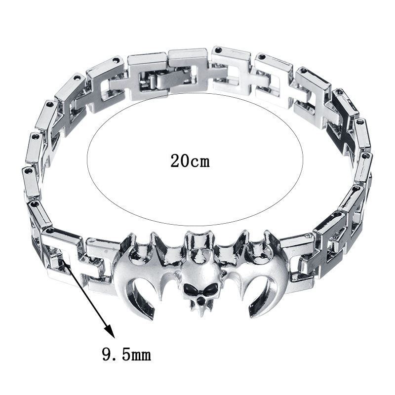 楽天市場 送料無料ブレスレット メンズ 時計型 バングル 蝙蝠 コウモリ シルバーカラーバット アニマル 動物 バンパイア かっこいい メンズファッション 男っぽい おしゃれ Plus Nao