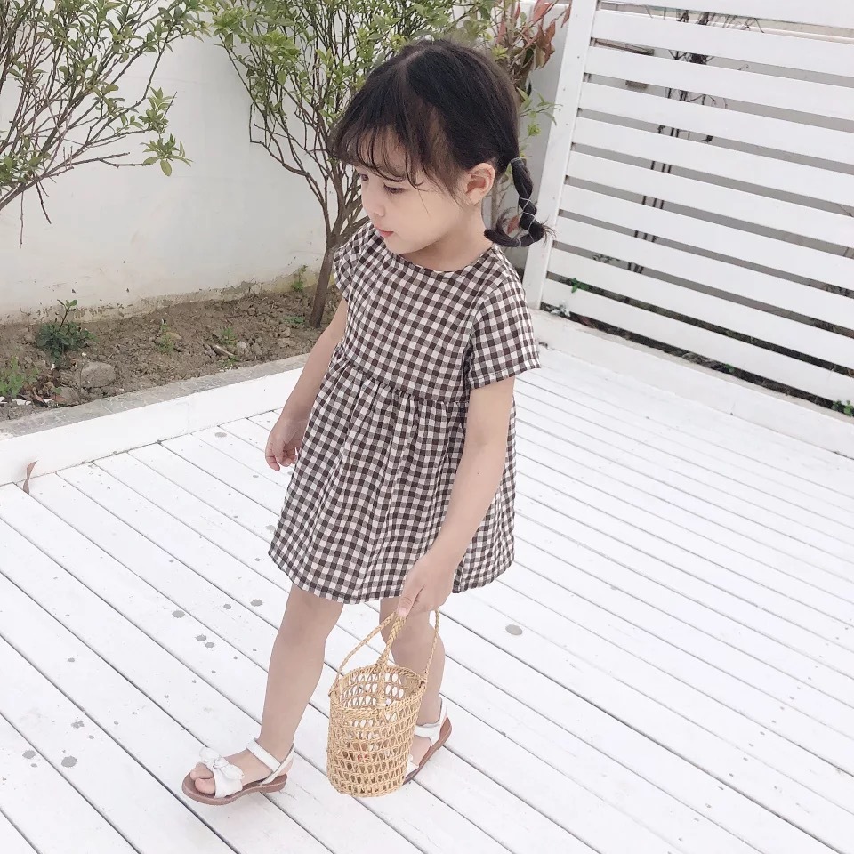 楽天市場 送料無料 ワンピース キッズ ベビー 半袖 チェック ラウンドネック ギンガムチェック プルオーバー 子供服 こども服 おしゃれ 可愛い かわいい 女の子 女児 80 90 100 110 1 Plus Nao