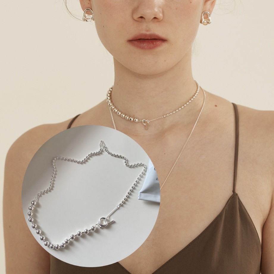送料無料 チョーカー ネックレス ペンダント レディース アクセサリー 単体 ボールチェーン アシンメトリー シルバー925 可愛い かわいい おしゃれ お洒落 シンプル カジュアル 上品 清楚 女子力アップ 大人可愛い お出かけ 外出 パーティー およ Educaps Com Br