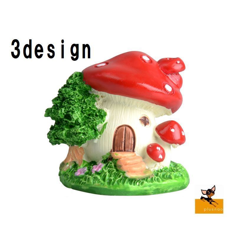 楽天市場 送料無料 水槽用模型 オブジェ 熱帯魚 魚 アクアリウム 装飾 置物 飾り オーナメント キノコ サボテン 家 カメ おしゃれ かわいい Plus Nao