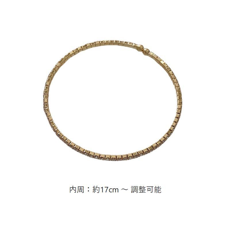 送料無料 バングル ブレスレット 上品 華奢 女性用 プレゼント きれいめ 細め 贈り物 レディース ギフト アクセサリー おしゃれ ラインストーン 腕輪 婦人用 レディースジュエリー・アクセサリー | windowmaker.com