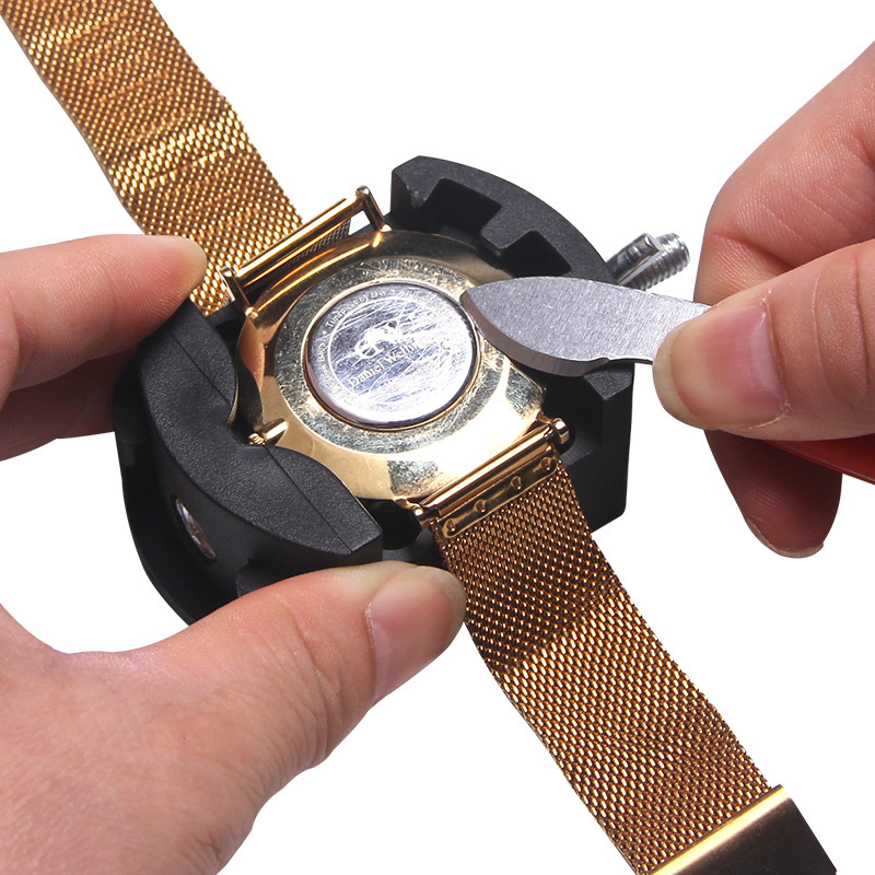 柔らかな質感の 裏蓋オープナー ４本セット 工具 修理 腕時計 電池交換 裏蓋外し メンテナンス