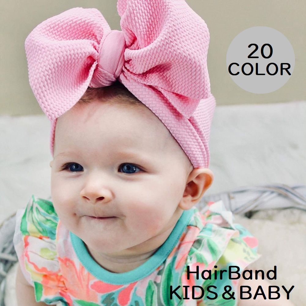 ヘアバンド ヘアアクセサリー リボン 赤ちゃん キッズ ヘッドバンド ベビー 子供用 女の子