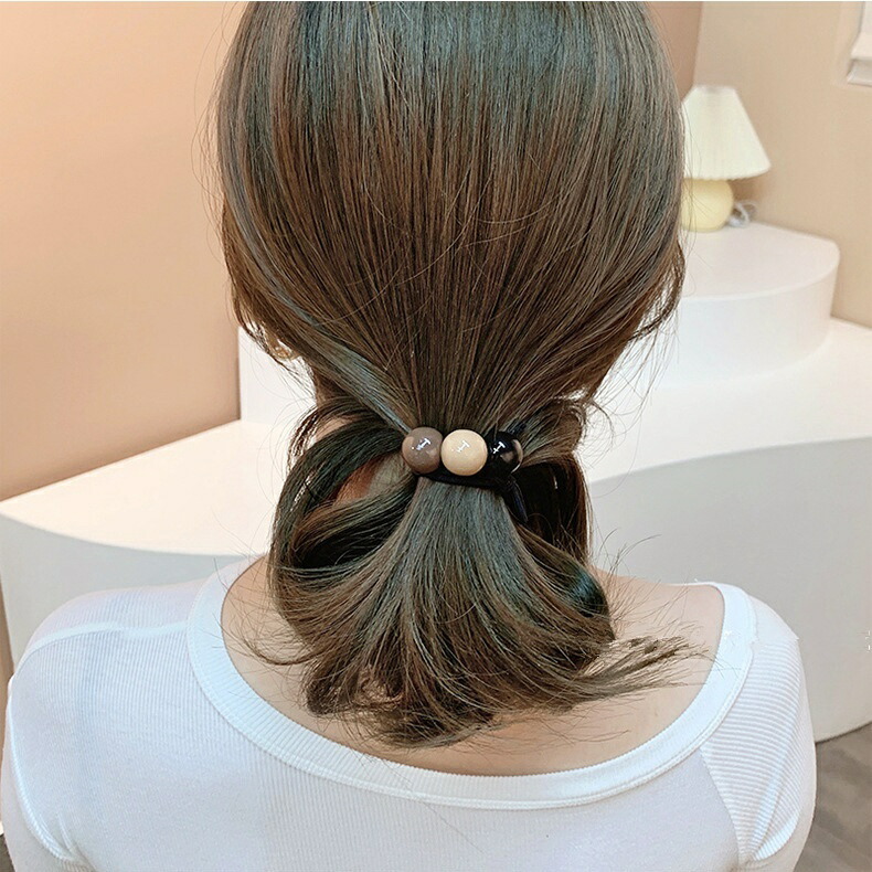 未使用 送料無料 ヘアゴム 髪ゴム 単品 ヘアアクセサリー レディース 女性 ガールズ シンプル 丸 ボール 3連 髪留め まとめ髪 髪飾り  ヘアアレンジ ポニーテール お出かけ 普段使い デイリー 婦人 qdtek.vn