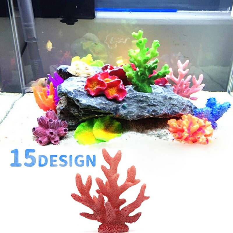 楽天市場】送料無料 水槽用アクセサリー オーナメント ヒトデ風 サンゴ