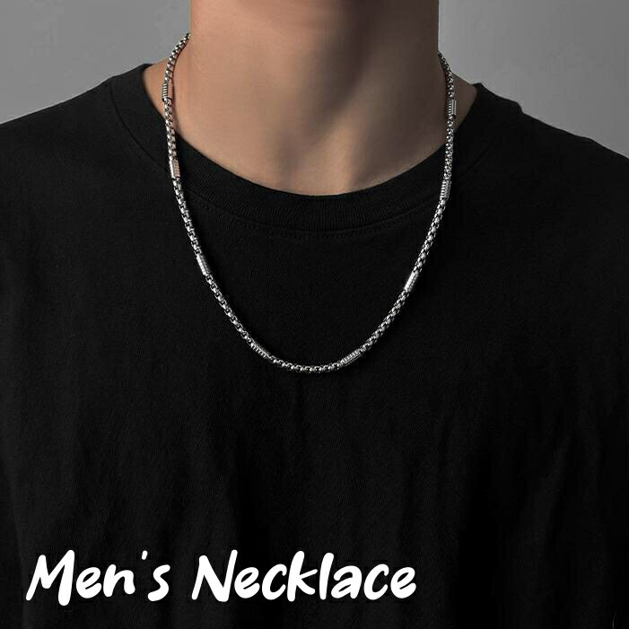 楽天市場】送料無料 ネックレス チェーンのみ アクセサリー メンズ