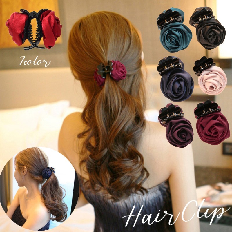 楽天市場】送料無料 ヘアクリップ バンスクリップ レディース 女性