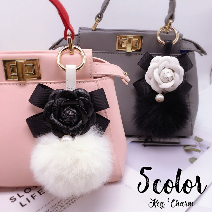 楽天市場】キーホルダー グリッター ローズ ( レッド / パープル