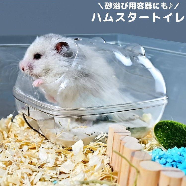 楽天市場】ゴールデンハムスターのトイレスペース！ゴールデン