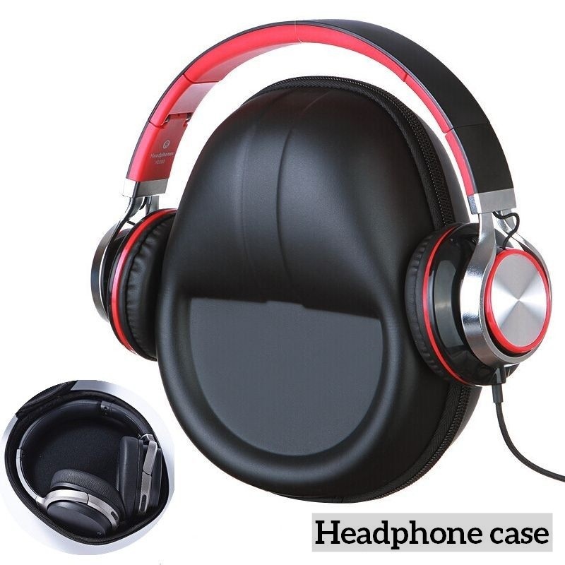 楽天市場】送料無料 ヘッドホンケース ヘッドホン収納 ストラップ付き