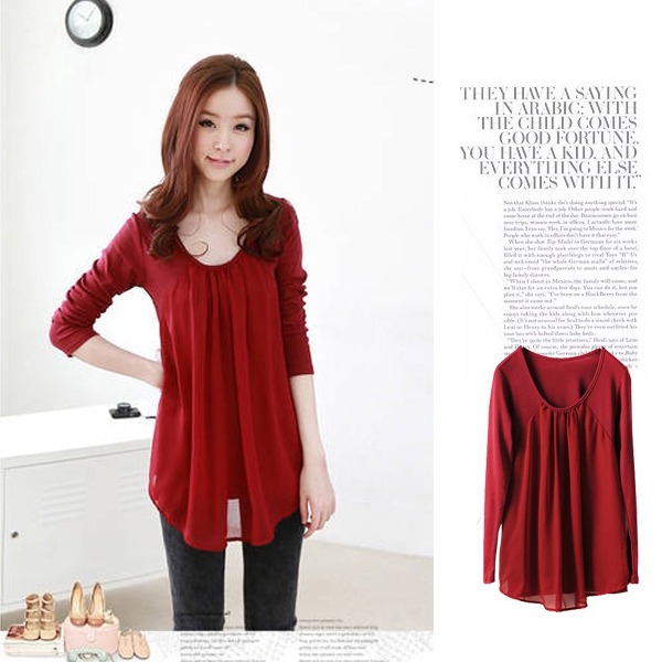 楽天市場 送料無料 美ラインな胸元 ふんわりシフォン切替華奢な肩に見えるaラインチュニック丈ミニワンピ Plus Nao