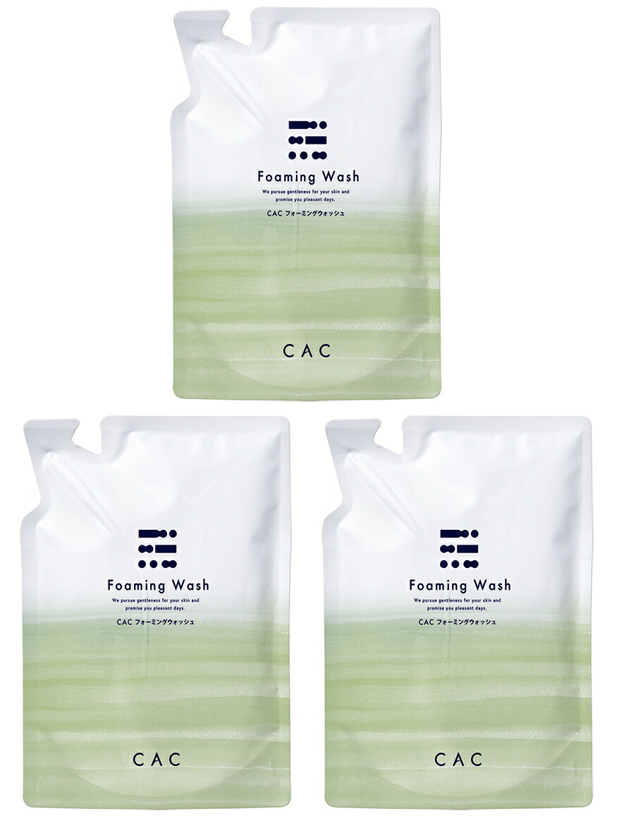 楽天市場】CAC フォーミングウォッシュ レフィル400ml ×６袋セット 