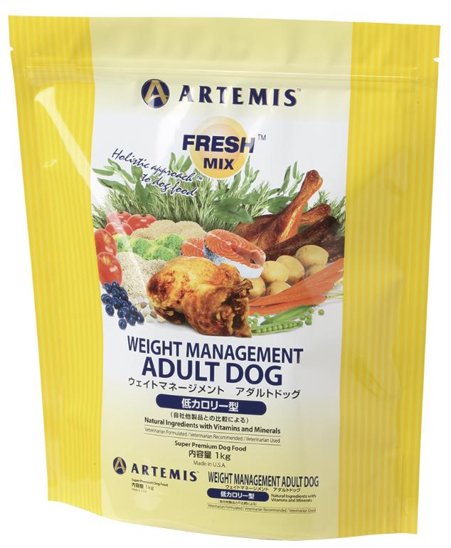 [ARTEMIS]アーテミスフレッシュミックス ウェイトマネージメントアダルトドッグ　13.6kg　[送料無料][お取り寄せ]｜ペットフード＋＋　ぷらぷら