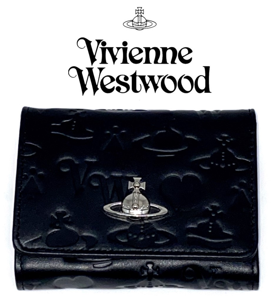 【楽天市場】ヴィヴィアン ウエストウッド 三つ折り財布 エナメル 