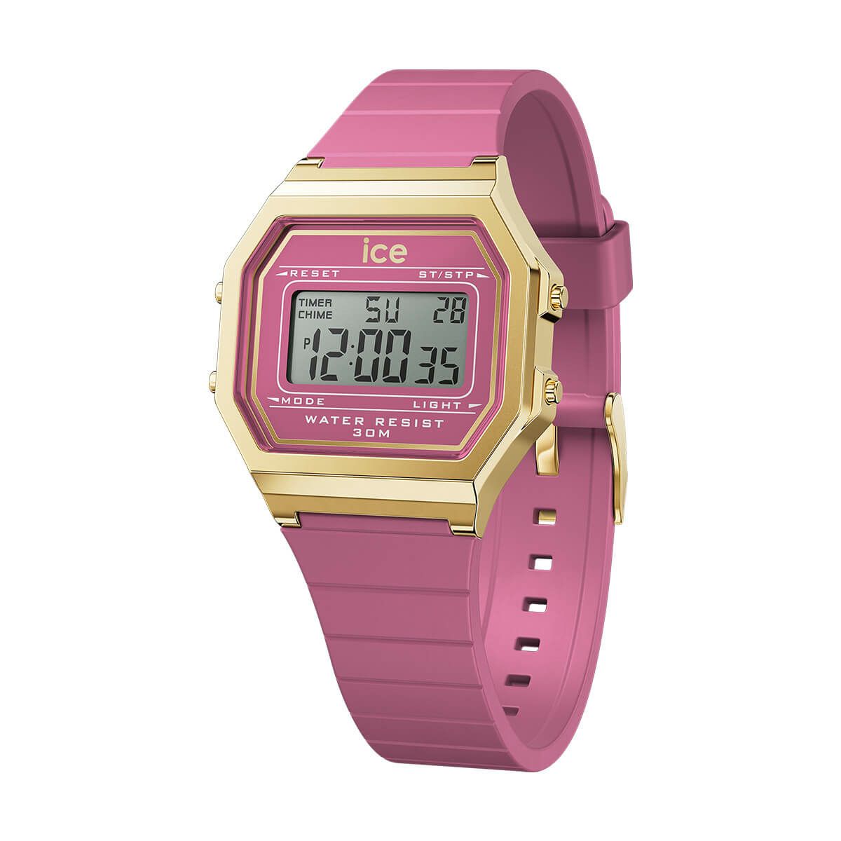 腕時計 デジタル ケース径32mm 3気圧防水 時刻 022051 ブラッシュバイオレット ICE Watch アイスウォッチ ICE digit retro アイス デジットレトロ ユニセックス 小さめ 商品入れ替えの為