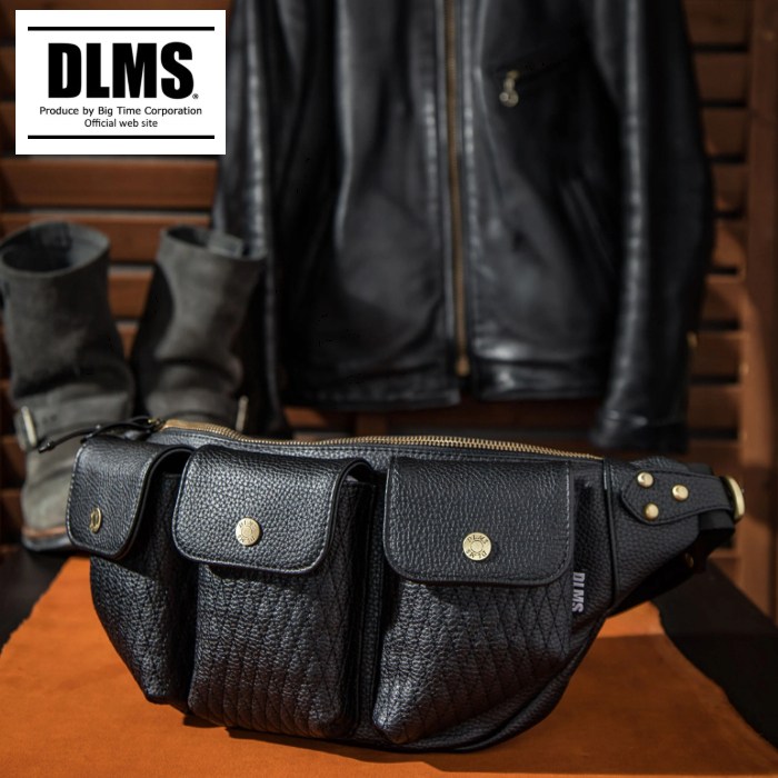 クロスボディバッグ OLDisNEW Vegan leather ヴィーガンレザー dlm-440vl DLMS ディエルエムエス バイカー ユニセックス 男女兼用