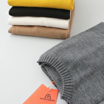 アンデルセン アンデルセン 7GG シーマン クルーネックセーター (AA2021009) SEAMAN CREWNECK 7GG ANDERSEN ANDERSEN(レディース/メンズ) *送料無料* 【後払い決済不可】 【ポイント10倍】ポイントアップ 4/17 14:00～4/24 1:59