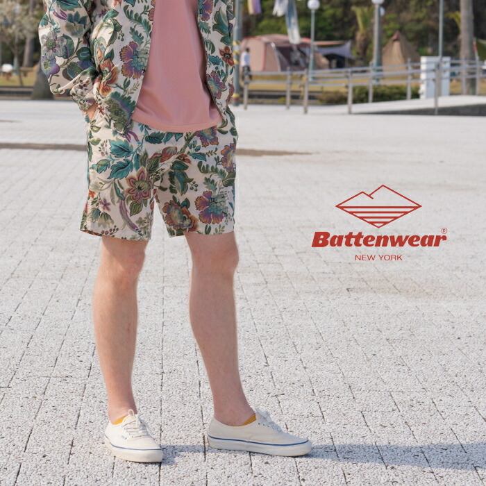 バテンウェア コミューターショーツ (PSH-061-32) Commuter Shorts Battenwear(メンズ) *送料無料* 【後払い決済不可】 【ポイント10倍】お買い物マラソン 4/14 20:00～4/17 9:59