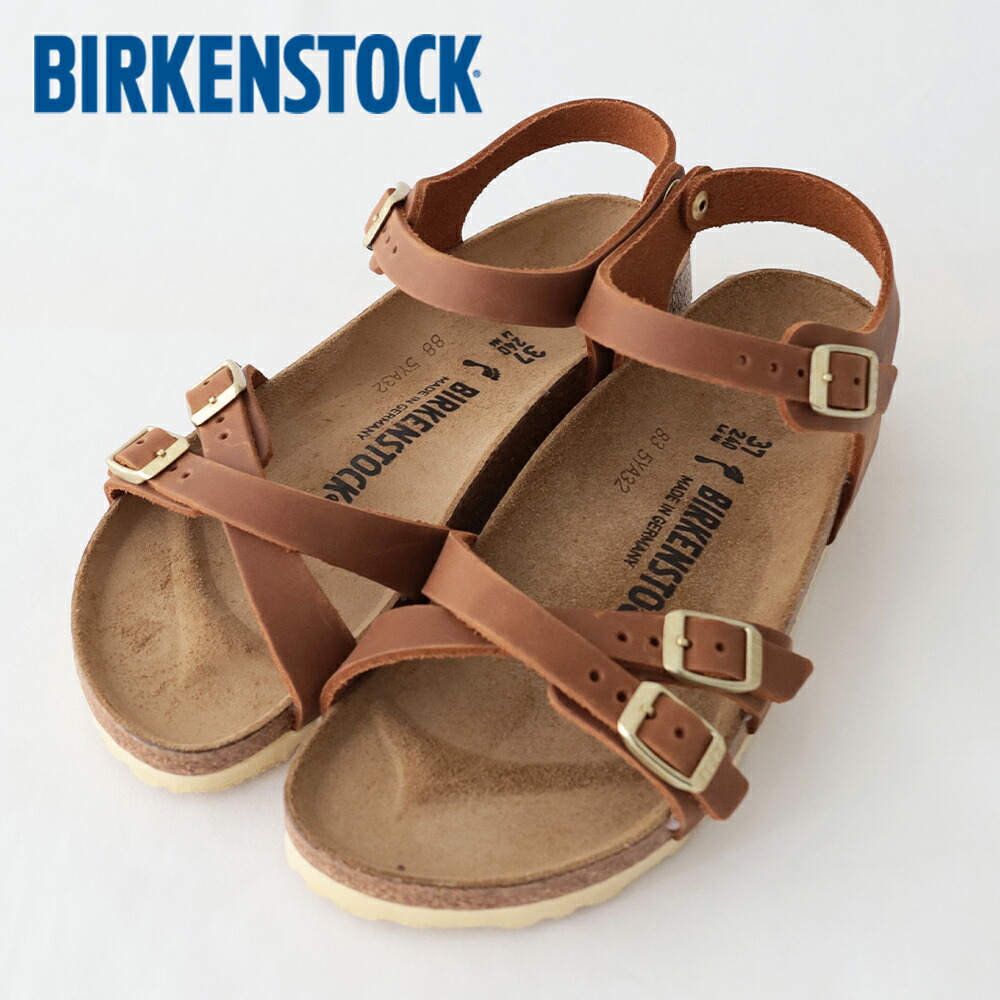 ビルケンシュトック クンバ オイルドナチュラルレザー (1021489) Kumba LEOI Cognac BIRKENSTOCK(レディース) 【2026春夏】*送料無料*【後払い決済不可】*｜PLUS USP