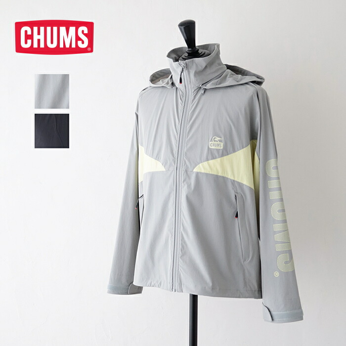 チャムス エアトレイルストレッチチャムスジャケット(上衣 (CH04-1458)  Airtrail Stretch CHUMS Jacket CHUMS(メンズ) *貨物輸送無料*【後ばらい決済不可】【尖んがり10倍】尖んがり引きあげる 6/11 20:00～6/20 1:59