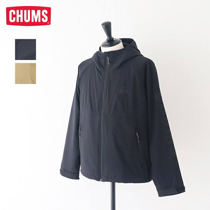 チャムス エアトレイルストレッチチャムスパテッドパーカー (CH04-1490) Airtrail Stretch CHUMS Padded Parka CHUMS(メンズ) *貨物輸送無料*【後ばらい決済不可】【尖んがり10倍】百貨店SALE 6/4 20:00～6/11 1:59