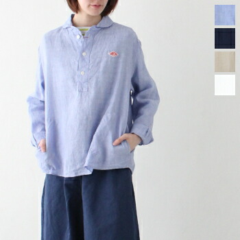 ダントン リネンクロス プルオーバーシャツ Jd 3564 Kls Linen Cloth Pullover Shirts Danton レディース 送料無料 一流の品質