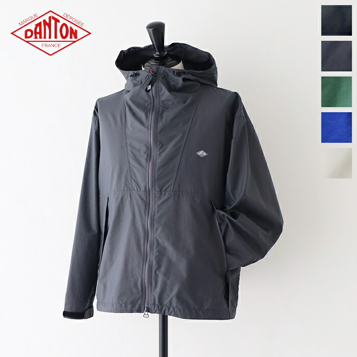 【祝開店！大放出セール開催中】 楽天市場】ダントン (DT-A0303 ジップジャケット ポプリン T/C ジャケット・アウター