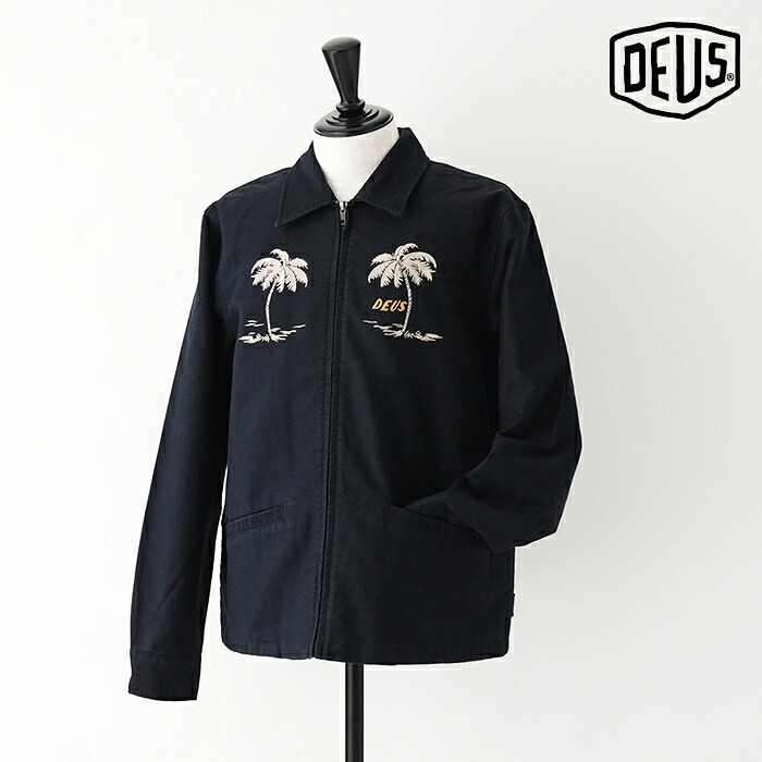 デウスエクスマキナ Stranded Souvenir Jacket (DMF236985) DEUS EX MACHINA(メンズ) *送料無料* 【後払い決済不可】 【ポイント10倍】お買い物マラソン 4/4 20:00～4/10 1:59