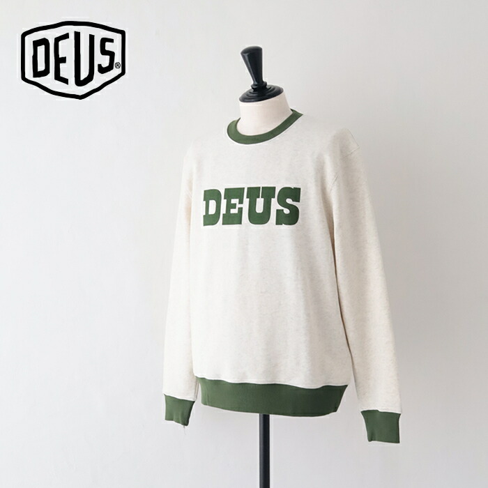 デウスエクスマキナ Picklock Crew (DMF258292)  DEUS EX MACHINA(メンズ) *貨物輸送無料*【後ばらい決済不可】【尖んがり10倍】百貨店SALE 6/4 20:00～6/11 1:59