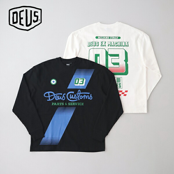 デウスエクスマキナ Campaign Ls Tee (DMP241413) DEUS EX MACHINA(メンズ) *貨物輸送無料*【後ばらい決済不可】【尖んがり10倍】百貨店SALE 6/4 20:00～6/11 1:59