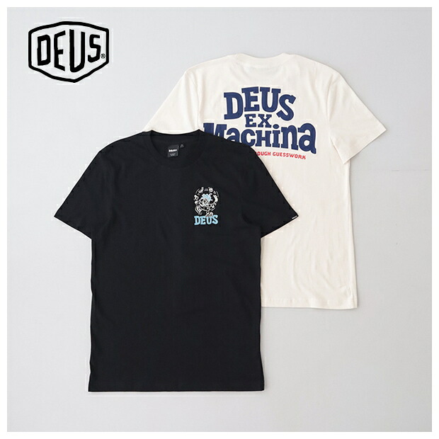 デウスエクスマキナ New Redline Tee (DMP241261B) DEUS EX MACHINA(メンズ) *送料無料* 【後払い決済不可】 【ポイント10倍】ポイントアップ 4/17 14:00～4/24 1:59