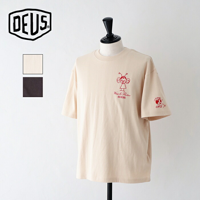 デウスエクスマキナ Sensory Overload Tee (DUP251973A) DEUS EX MACHINA(メンズ) *送料無料* 【後払い決済不可】 【ポイント10倍】ポイントアップ 4/10 14:00～4/14 1:59