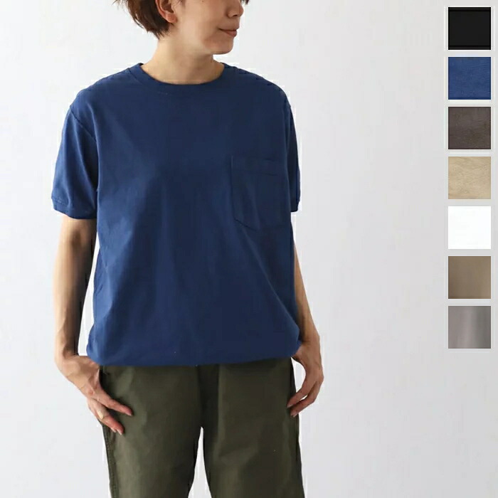 グッドウェア リブ付き 半袖ポケットTシャツ (NGT9801P) GOODWEAR(レディース/メンズ) *送料無料* 【後払い決済不可】 【ポイント10倍】お買い物マラソン 4/4 20:00～4/10 1:59