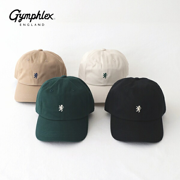 ジムフレックス チノクロス 6パネルキャップ (GY-H0276 TKC) CHINO CLOTH 6PANEL CAP Gymphlex(帽子) *送料無料*【後払い決済不可】【ポイント10倍】ポイントアップ 5/3 12:00～5/9 1:59