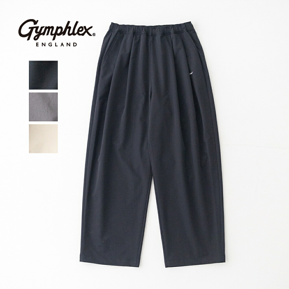 体育館フレックス 広広とした引っ切り無い イージーパンツ (GY-E0308 PDC) EASY STRAIGHT PANTS GYMPHLEX(レディース) 【2026春夏】*貨物輸送無料*【信用販売決済不可】【尖んがり10倍】百貨店SALE 6/4 20:00～6/11 1:59
