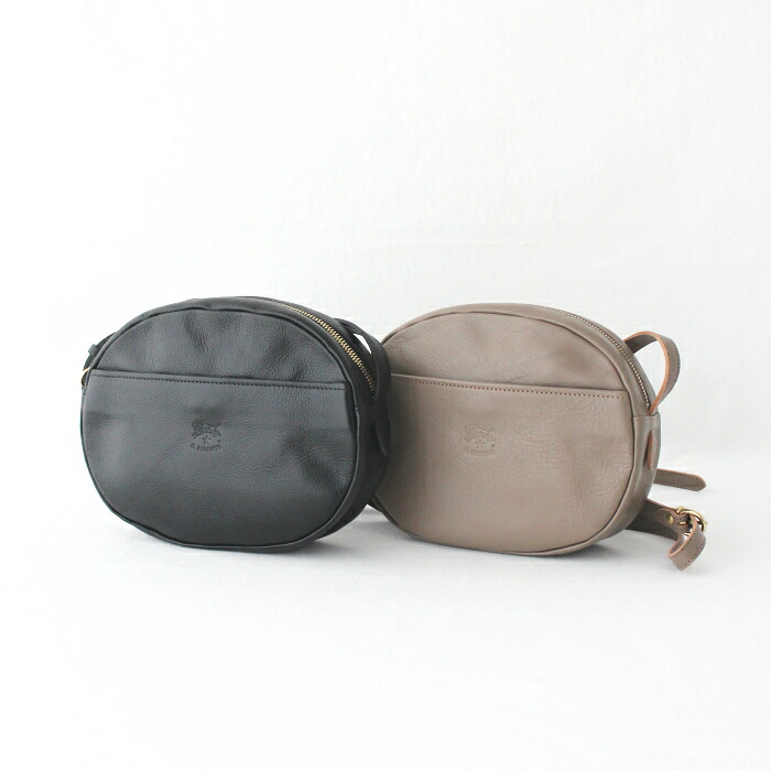 イルビゾンテ レザーショルダーバッグ (54212305211) Leather Shoulder Bag IL BISONTE(バッグ) *送料無料* 【後払い決済不可】 *