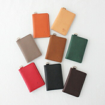 イルビゾンテ レザー カードケース (54192309890) Leather Card Case IL BISONTE(小物) *送料無料*【後払い決済不可】*｜PLUS USP