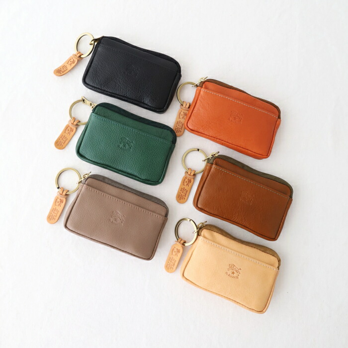 イルビゾンテ レザーコインパース (5402305395) Leather Coin Case IL BISONTE(小物) *送料無料* 【後払い決済不可】 *