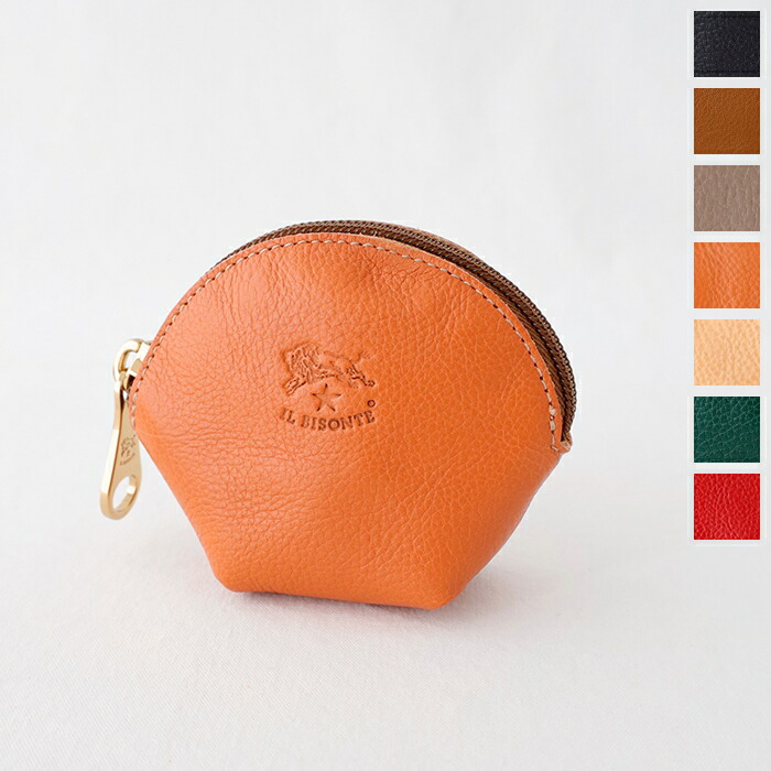 イルビゾンテ コインケース (54202304241) Leather Coin Case IL BISONTE(小物) *貨物輸送無料*【後ばらい決済不可】*