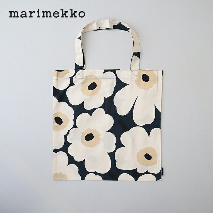 マリメッコ Pieni Unikko トートバッグ (52259474528) Pieni Unikko bag 44x43 糎 Marimekko(小物) *貨物輸送無料*【後ばらい決済不可】*