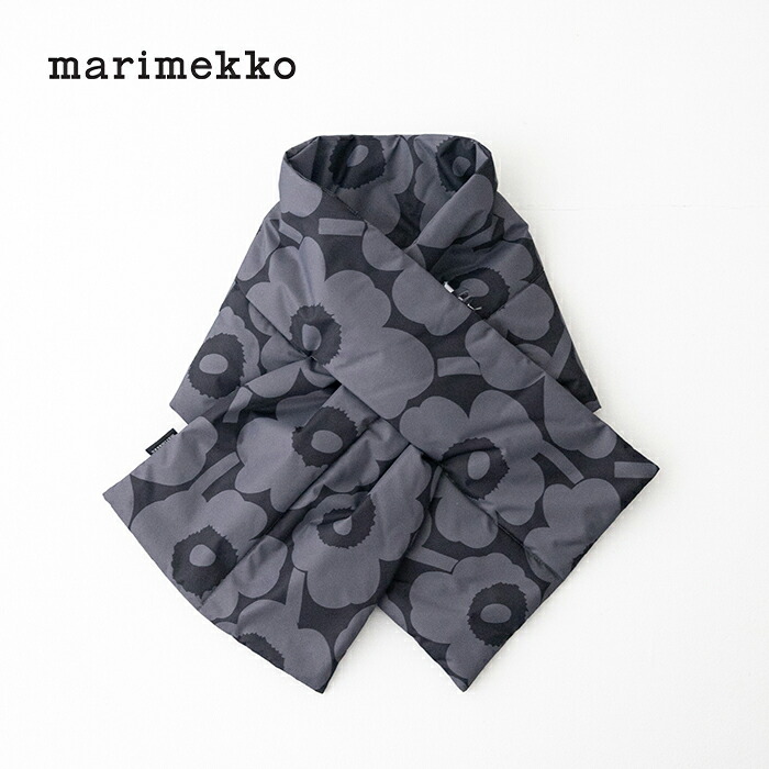 マリメッコ Croma Unikko えり巻き (52254694940) Croma Unikko Scarf Marimekko(小物) *貨物輸送無料*【後ばらい決済不可】*