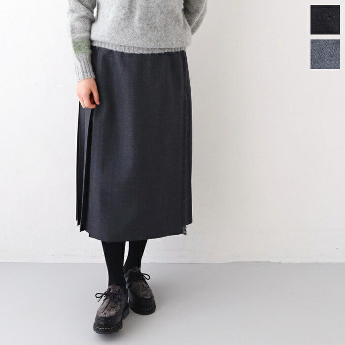 オニールオブダブリン ウーステッドウール ラップスカート (5073W) (73cm) O'NEIL OF DUBLIN(レディース) *送料無料* 【後払い決済不可】 【ポイント10倍】お買い物マラソン 4/4 20:00～4/10 1:59