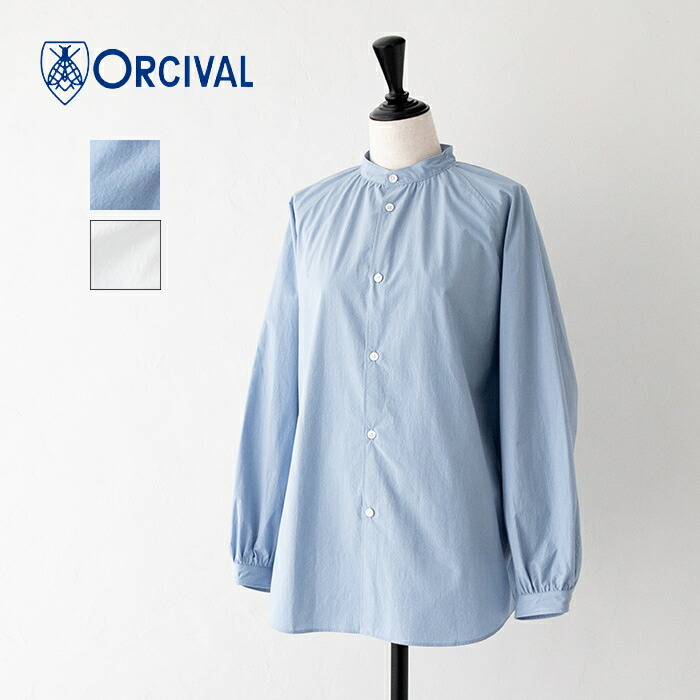 【SALE】オーシバル ORCIVAL ハーフ ジップ プルオーバ HALF ZIP PULLOVER #OR-C0433 MAZ レディース トップス ライトフレンチテリー ハーフジップ 裏毛 セール】ORCIVAL/オーシバル ハーフジッププルオーバー HALFZIP