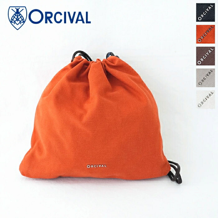 オーシバル ギャザーバッグ (OR-H0250 KOX) 10/8 OXFORD GATHERED POUCH ORCIVAL(バッグ) *送料無料* 【後払い決済不可】 【ポイント10倍】お買い物マラソン 4/14 20:00～4/17 9:59