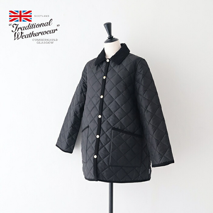 トラディショナルウェザーウェア ウェーバリー Aライン ミドル (L252APQCO0488AA) WAVERLY A-LINE MIDDLE Traditional Weatherwear(レディース) *送料無料* 【後払い決済不可】 *
