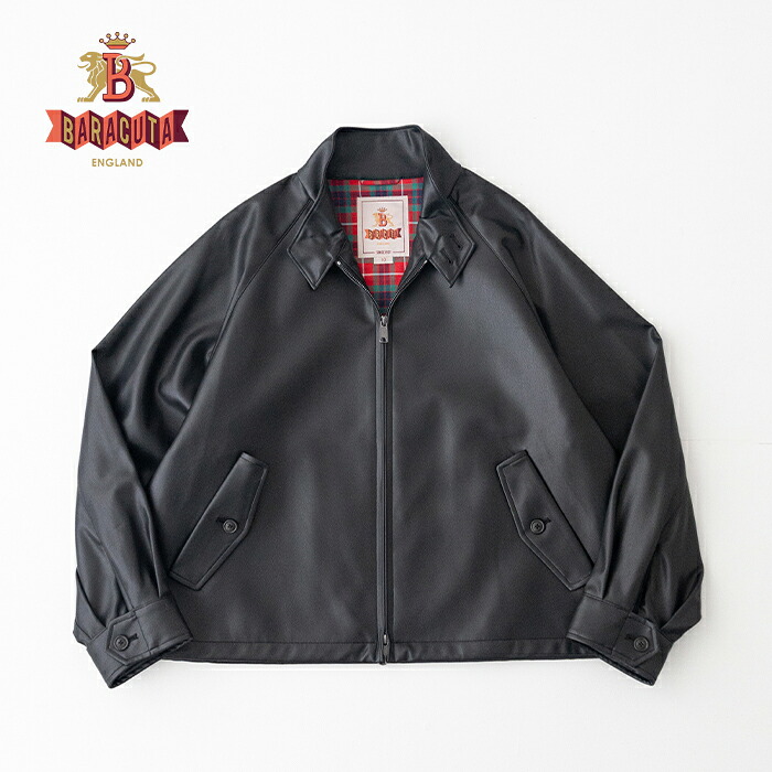 バラクータ G4 ボックスジャケット フェイクレザー (25AWBRL015B) FAKE LEATHER G4 BOX JACKET BARACUTA(レディース) *送料無料* 【後払い決済不可】 【ポイント10倍】ポイントアップ 4/17 14:00～4/24 1:59