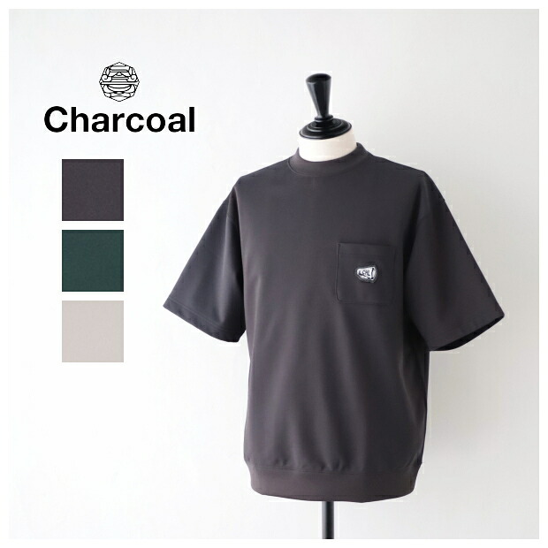 チャコール オリジナル チャコール Madison Pocket S/S Tシャツ (24-01-1-004) OC Madison Poc T S/S Charcoal TOKYO(メンズ) *送料無料* 【後払い決済不可】 【ポイント10倍】ポイントアップ 4/17 14:00～4/24 1:59