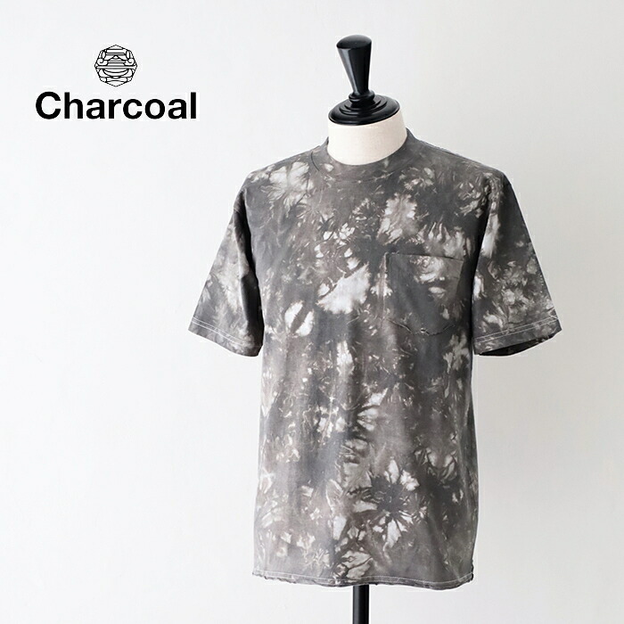 【SALE 10%OFF】チャコール OC カットオフハンドダイTシャツ (25-01-1-018) OC C/Off HD T Charcoal TOKYO(メンズ) *送料無料*【後払い決済不可】*|PLUS USP