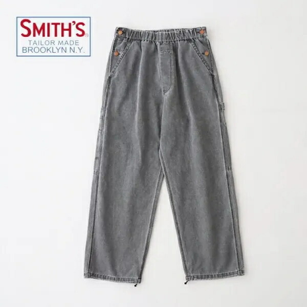 スミス ヴェニスハーフオーバーオール (5175-9063) VENICE half Overalls (unisex) SMITH'S(メンズ) *送料無料* 【後払い決済不可】 【ポイント10倍】お買い物マラソン 4/14 20:00～4/17 9:59
